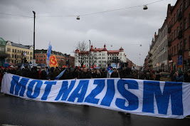 تظاهرات بر علیه راسیسم و جنایت نازیستها در مالمو یک جهان ، یک نژاد