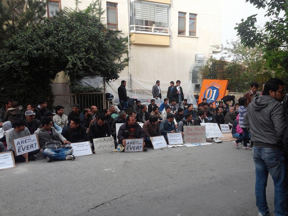 Afghan asylum seekers in Turkey