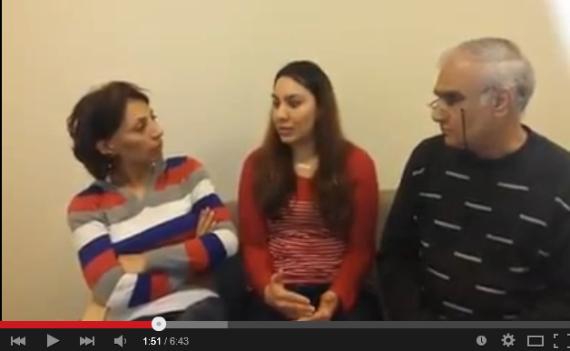 گفتگوی اندیشه علیشاهی از مسئولان فدراسیون پناهندگان ایرانی با سحر و اسدالله صامت